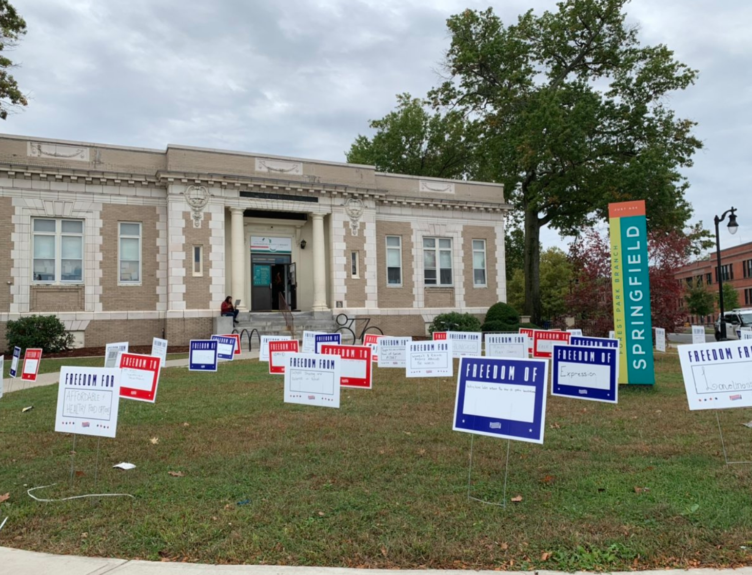 Lawn Sign Community Event