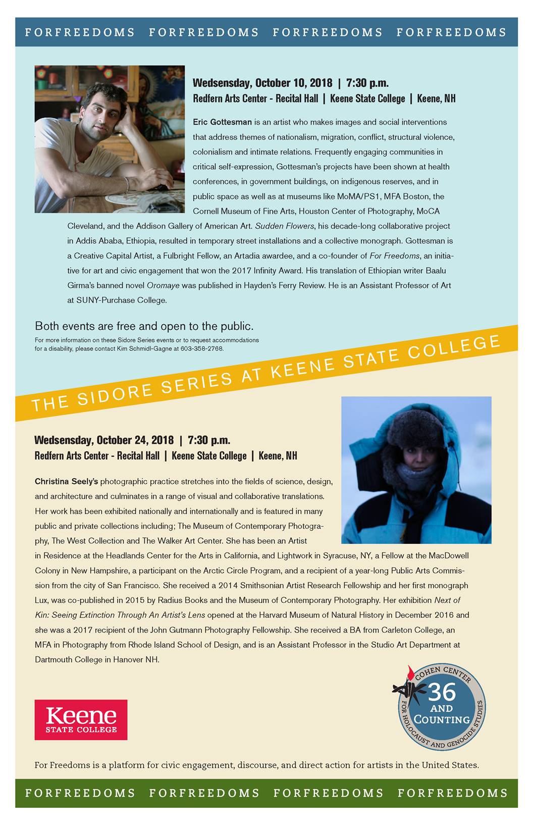 Keene State College to host lecture with visiting artist Christina Seely