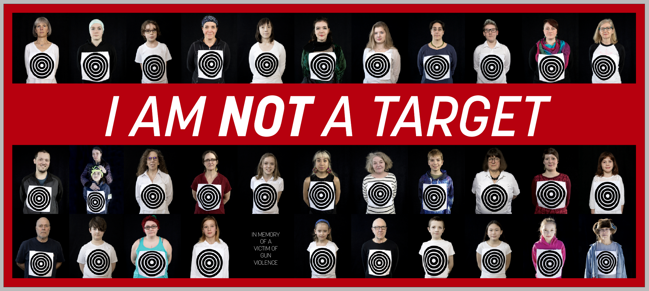 Kate Wool exhibition: "I am NOT a Target, Barbara Kruger Revisited"