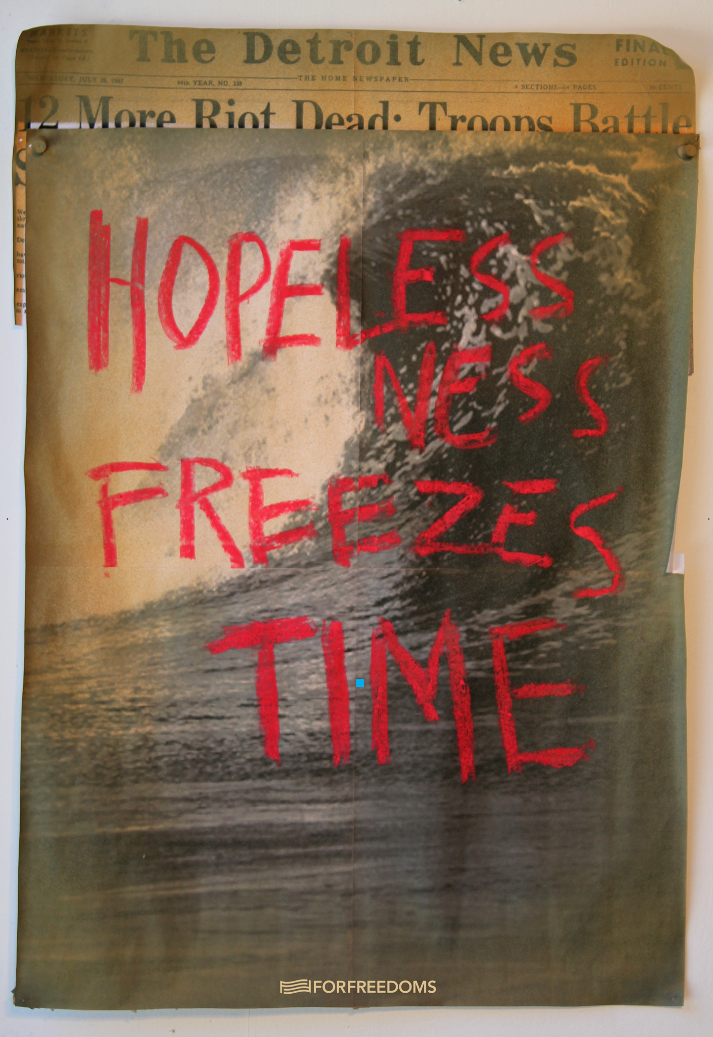 Edgar Arceneaux, Hopelessness Freezes Time