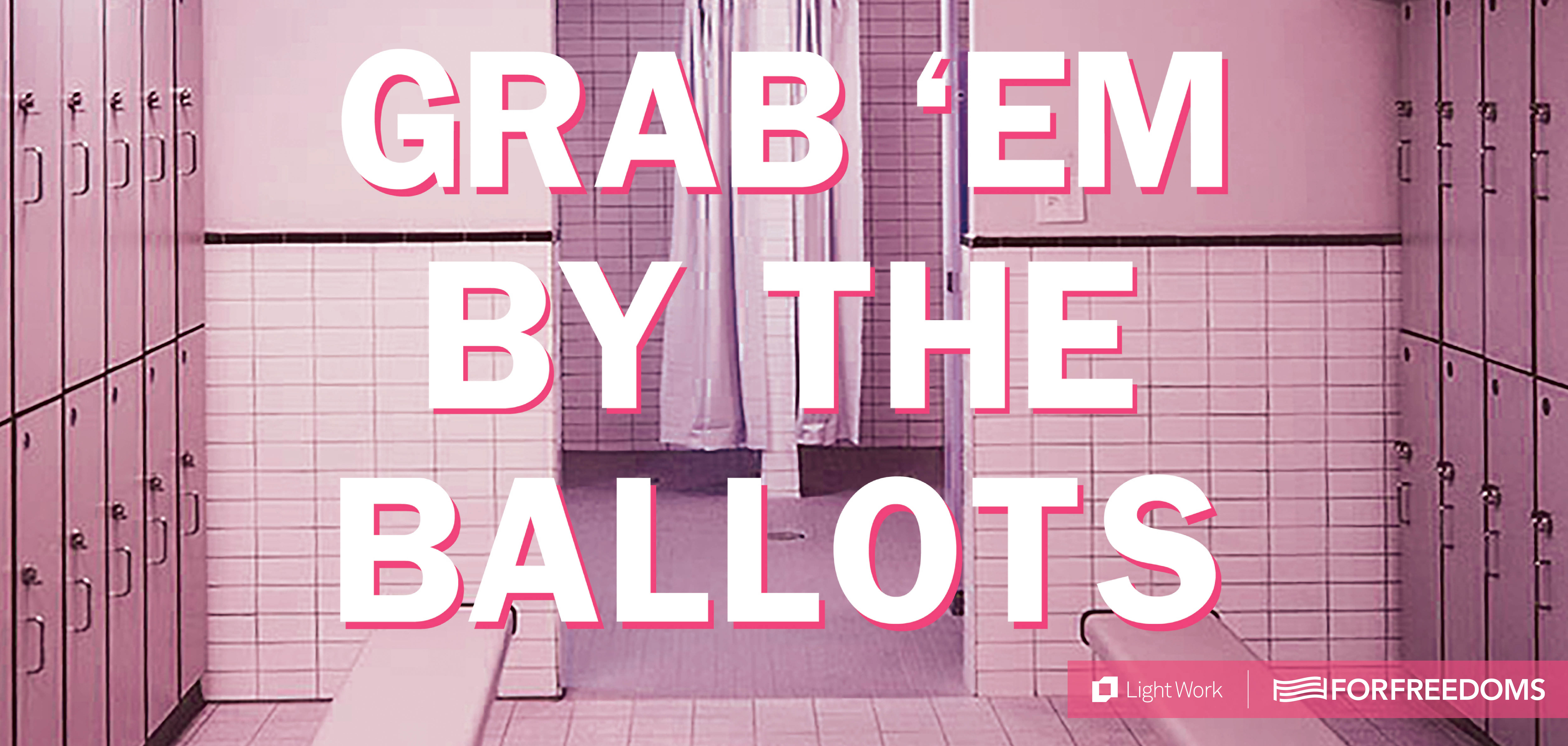 Zoe Buckman x Light Work, Grab Em By The Ballots