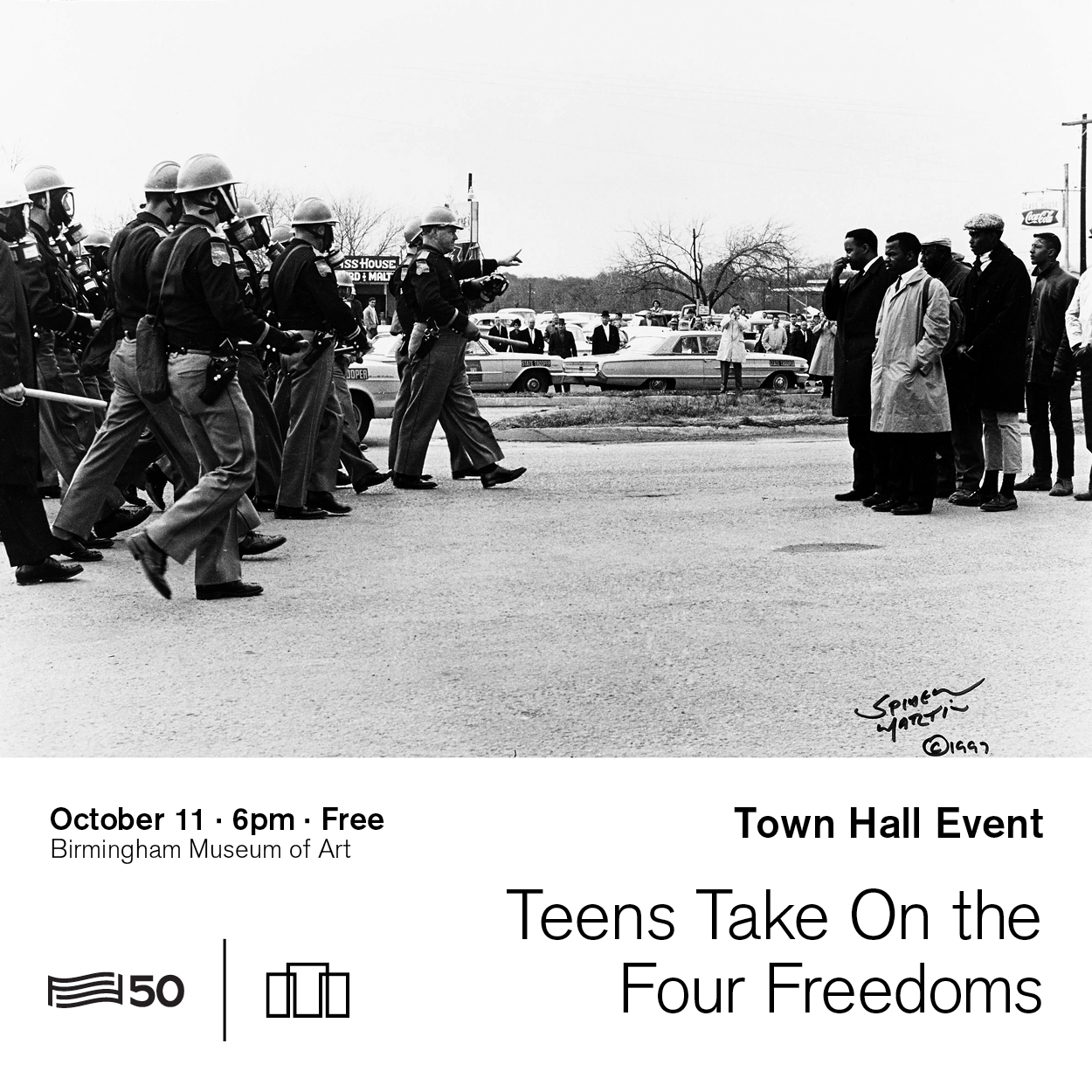 Birmingham Museum of Art to host For Freedoms: Civil Rights and Human Rights Town Hall