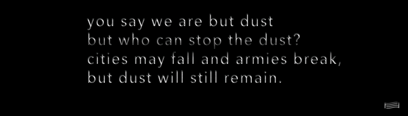 Mariam Ghani, Dust