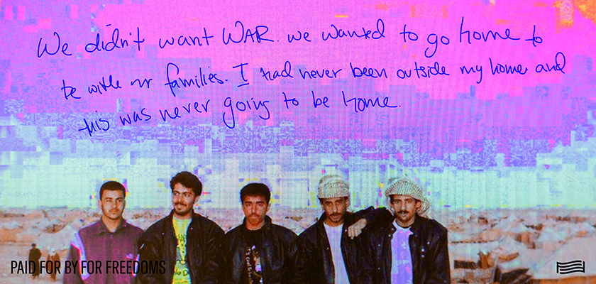 Wesaam Al Badry, We Didn't Want War